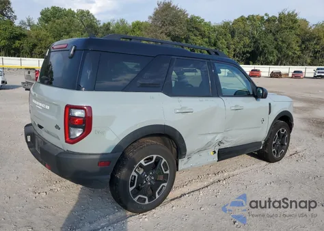 2023 Ford Bronco Sport Outer Banks z USA, uszkodzony, nr VIN 3FMCR9C61PRD71892